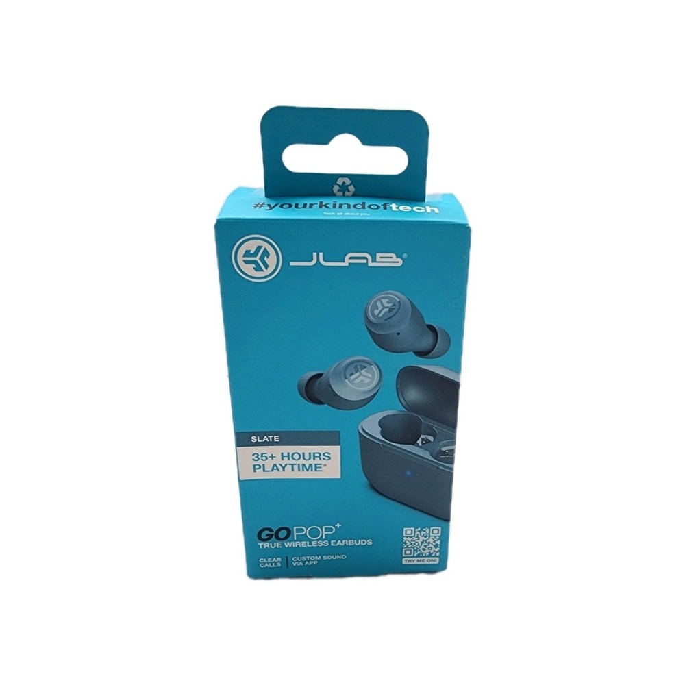 JLAB Go Pop True Wireless Earbuds Slate